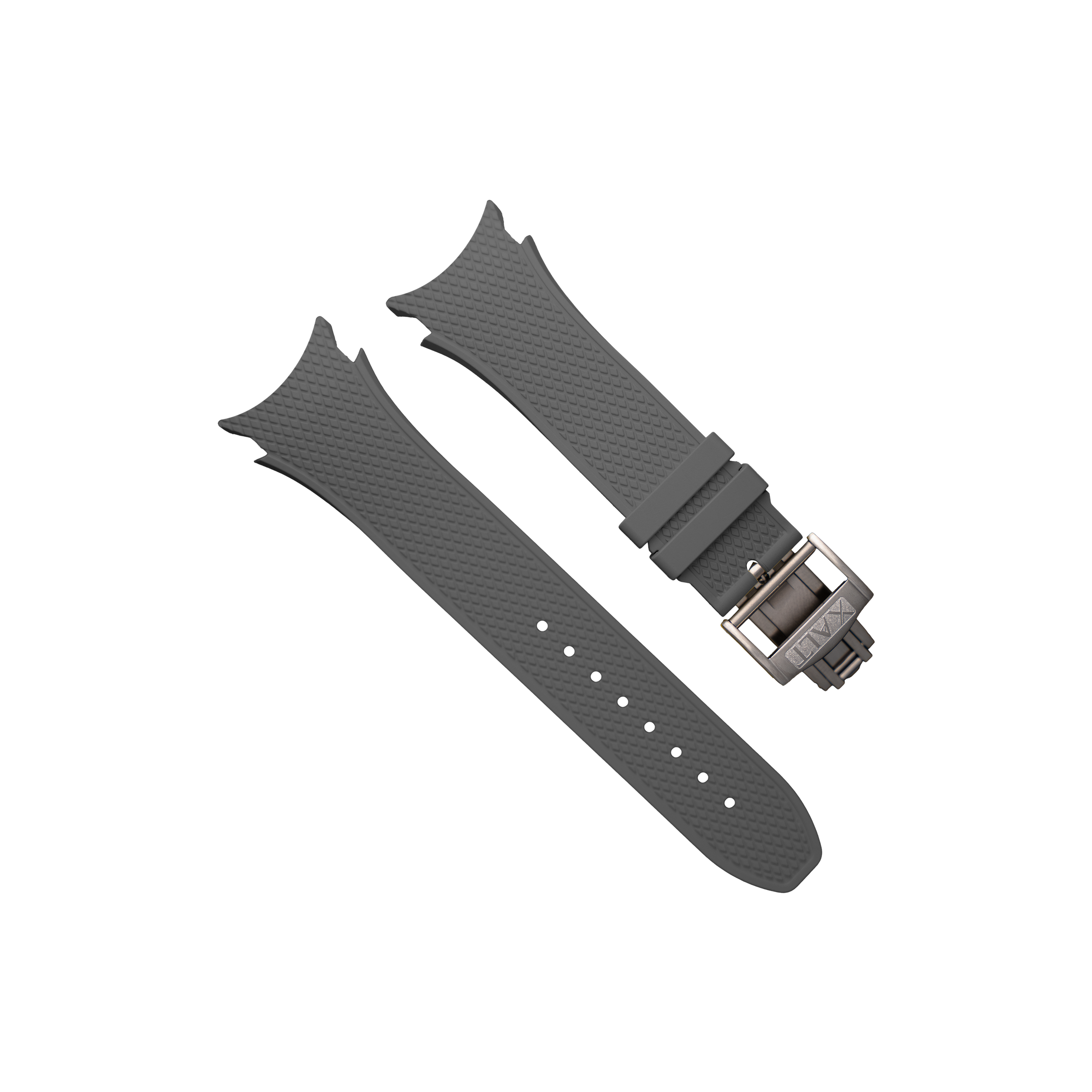 Grey Rubber Strap - Xalt Watches