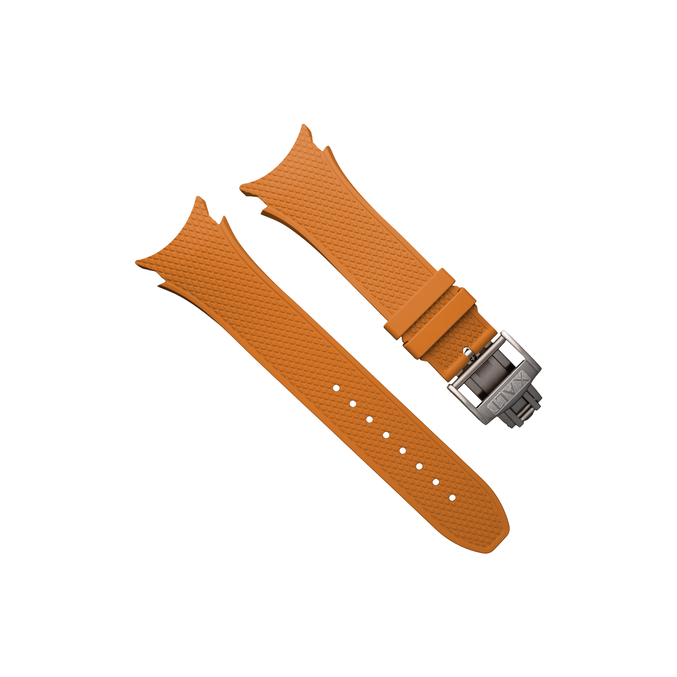 Orange Rubber Strap - Xalt Watches