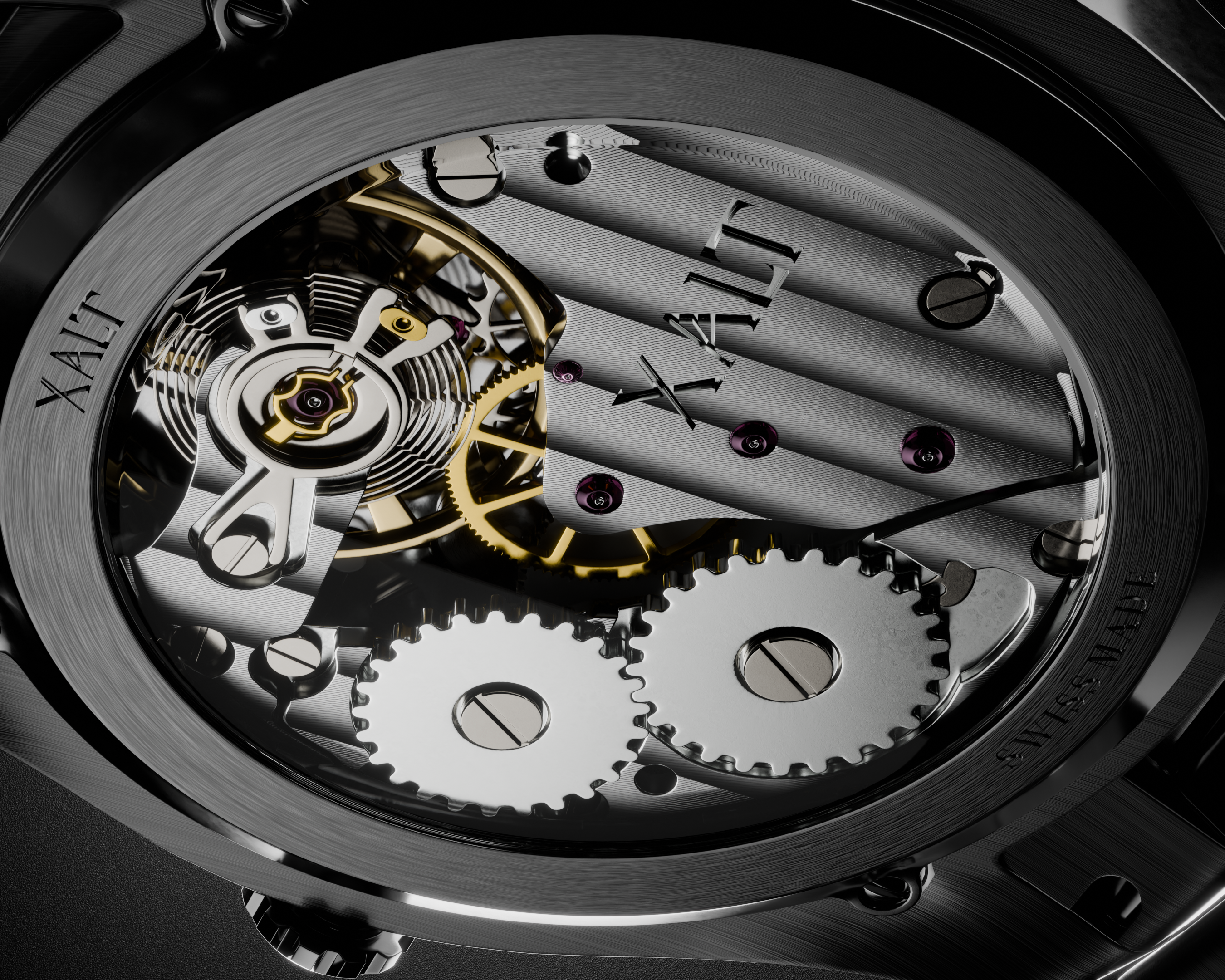 Pre-Order Azure Blue Snailing Guilloché - Xalt Watches