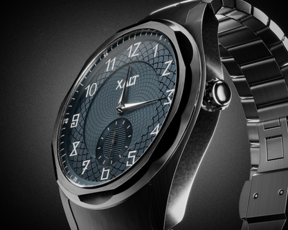 Pre-Order Azure Blue Snailing Guilloché - Xalt Watches