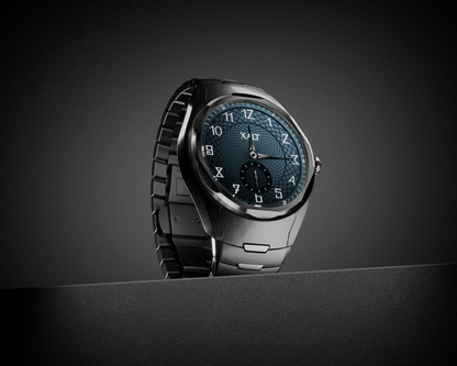 Pre-Order Azure Blue Snailing Guilloché - Xalt Watches