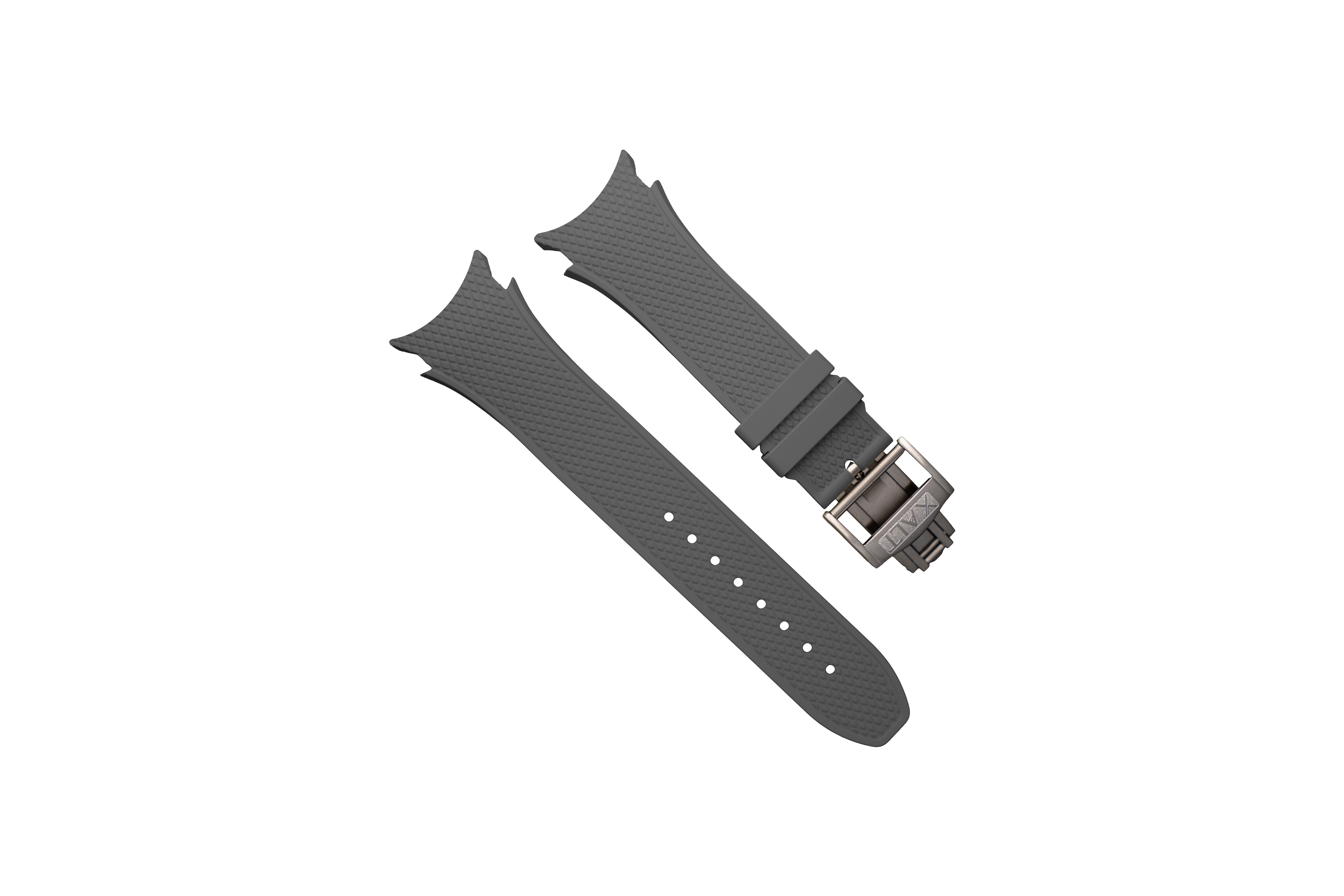 Grey Rubber Strap