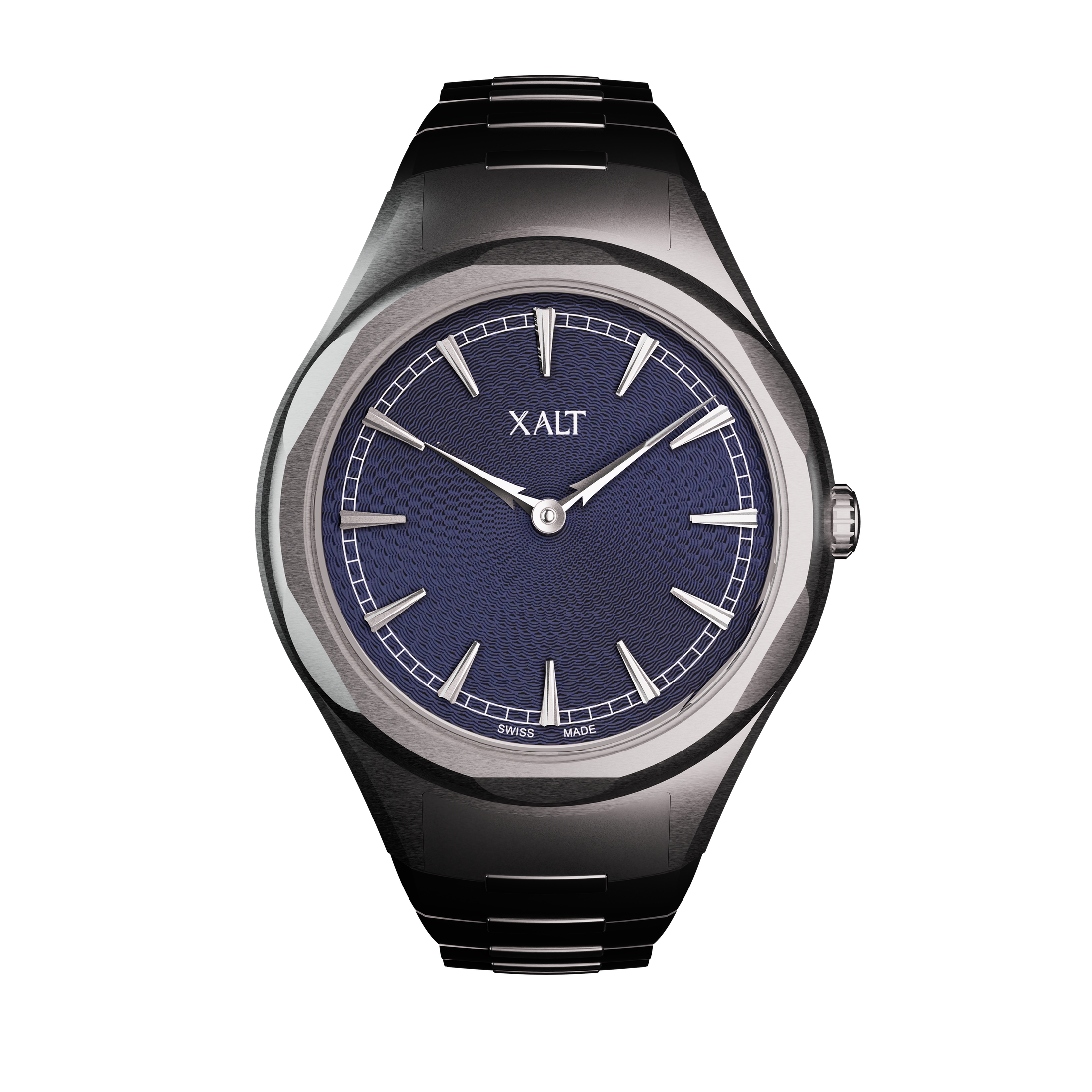 Pre-order Deep Blue Guilloché - Xalt Watches