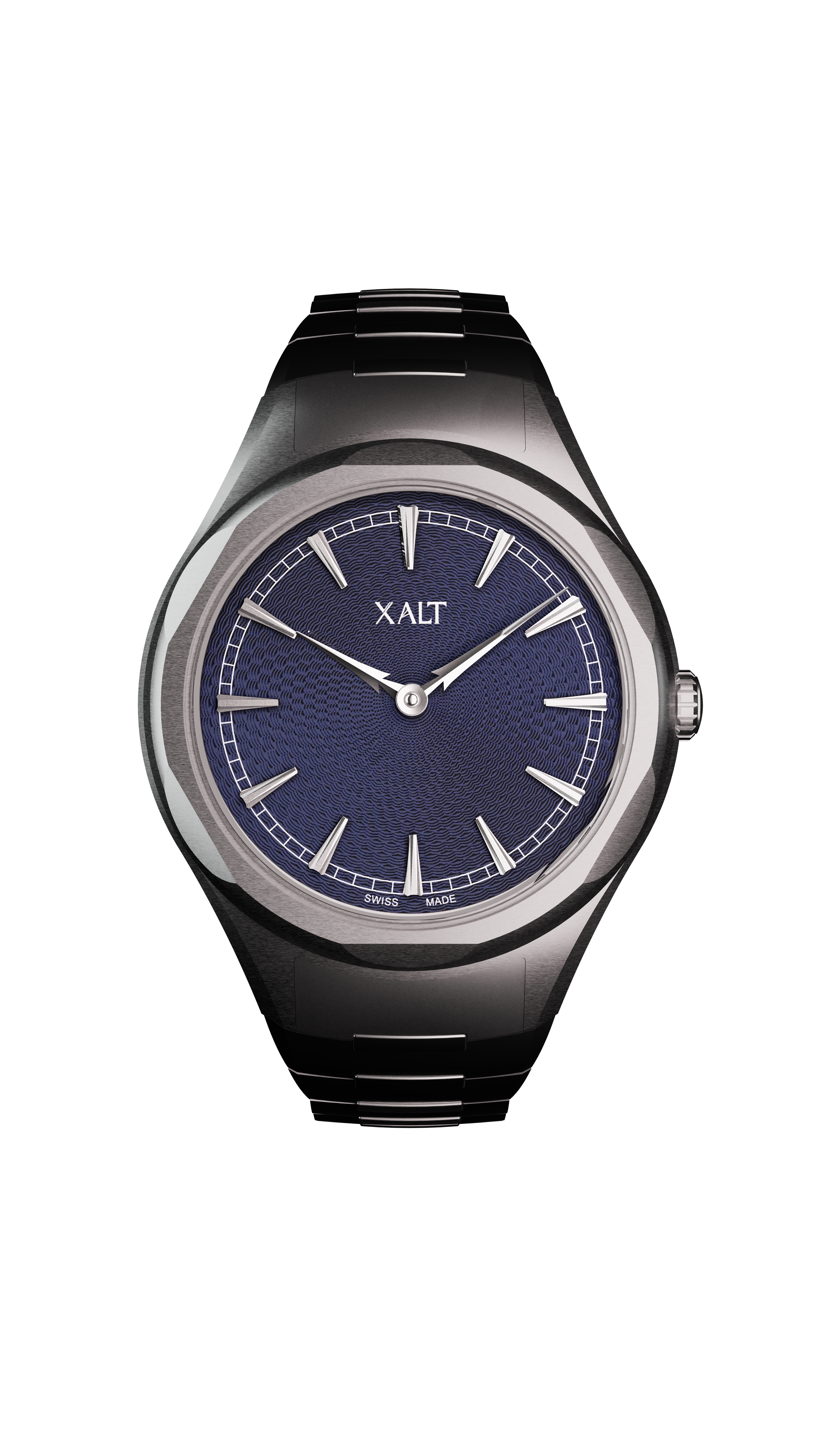Pre-order Deep Blue Guilloché - Xalt Watches