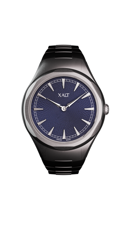 Pre-order Deep Blue Guilloché - Xalt Watches