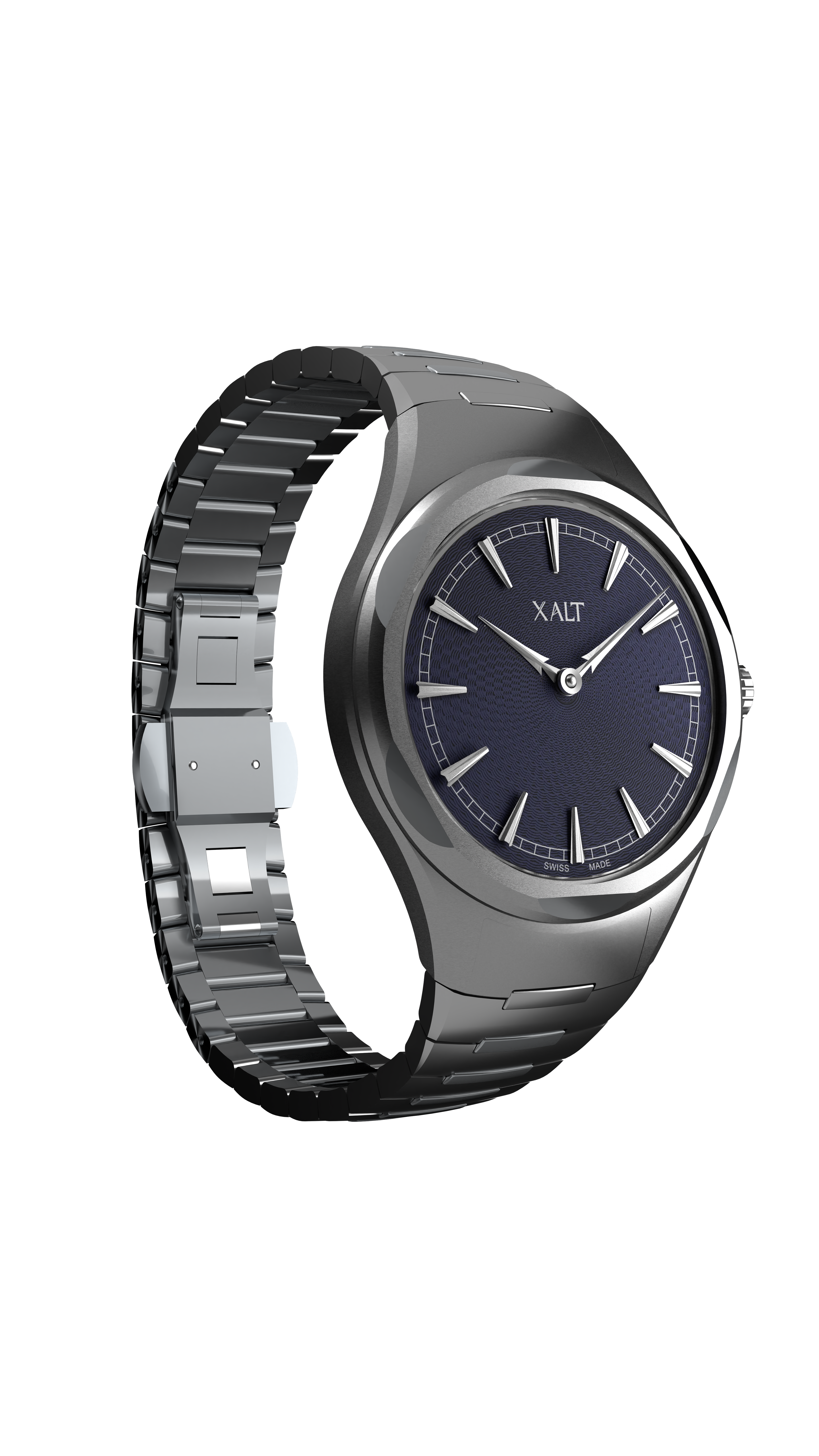 Pre-order Deep Blue Guilloché - Xalt Watches