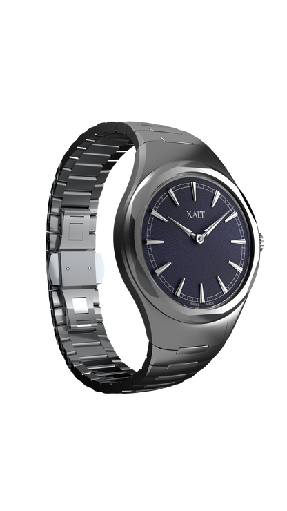 Pre-order Deep Blue Guilloché - Xalt Watches
