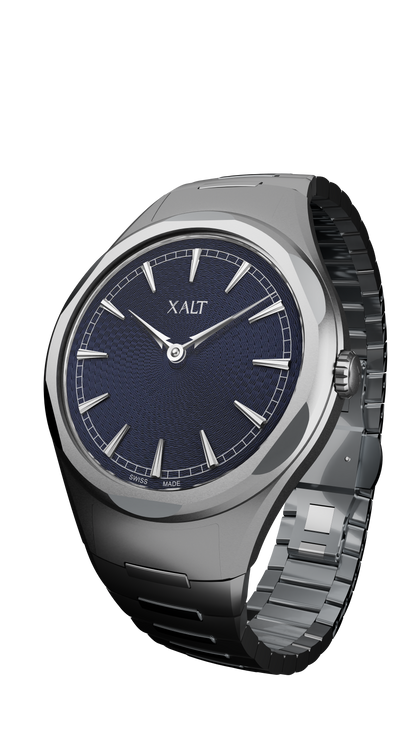 Pre-order Deep Blue Guilloché - Xalt Watches