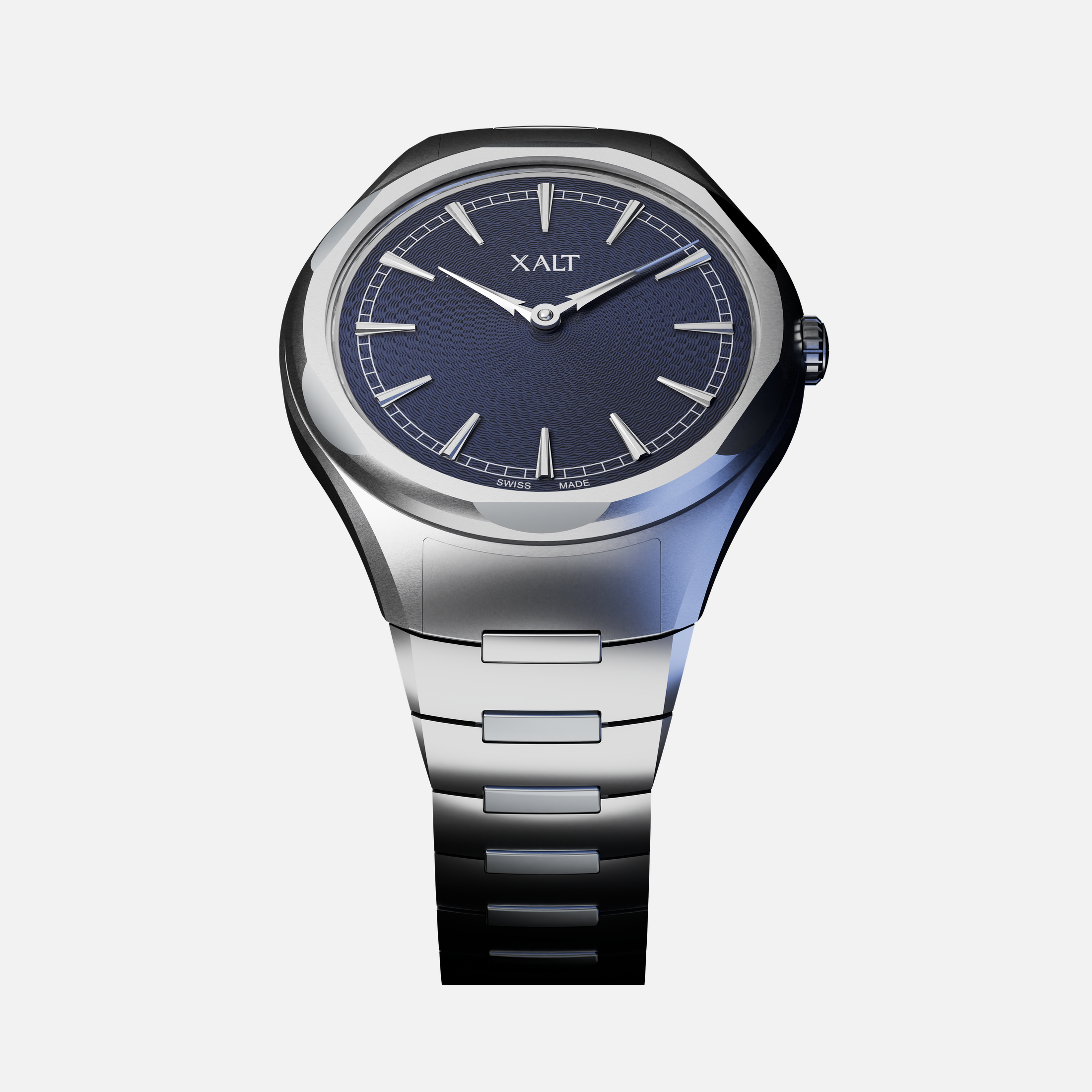 Pre-order Deep Blue Guilloché - Xalt Watches