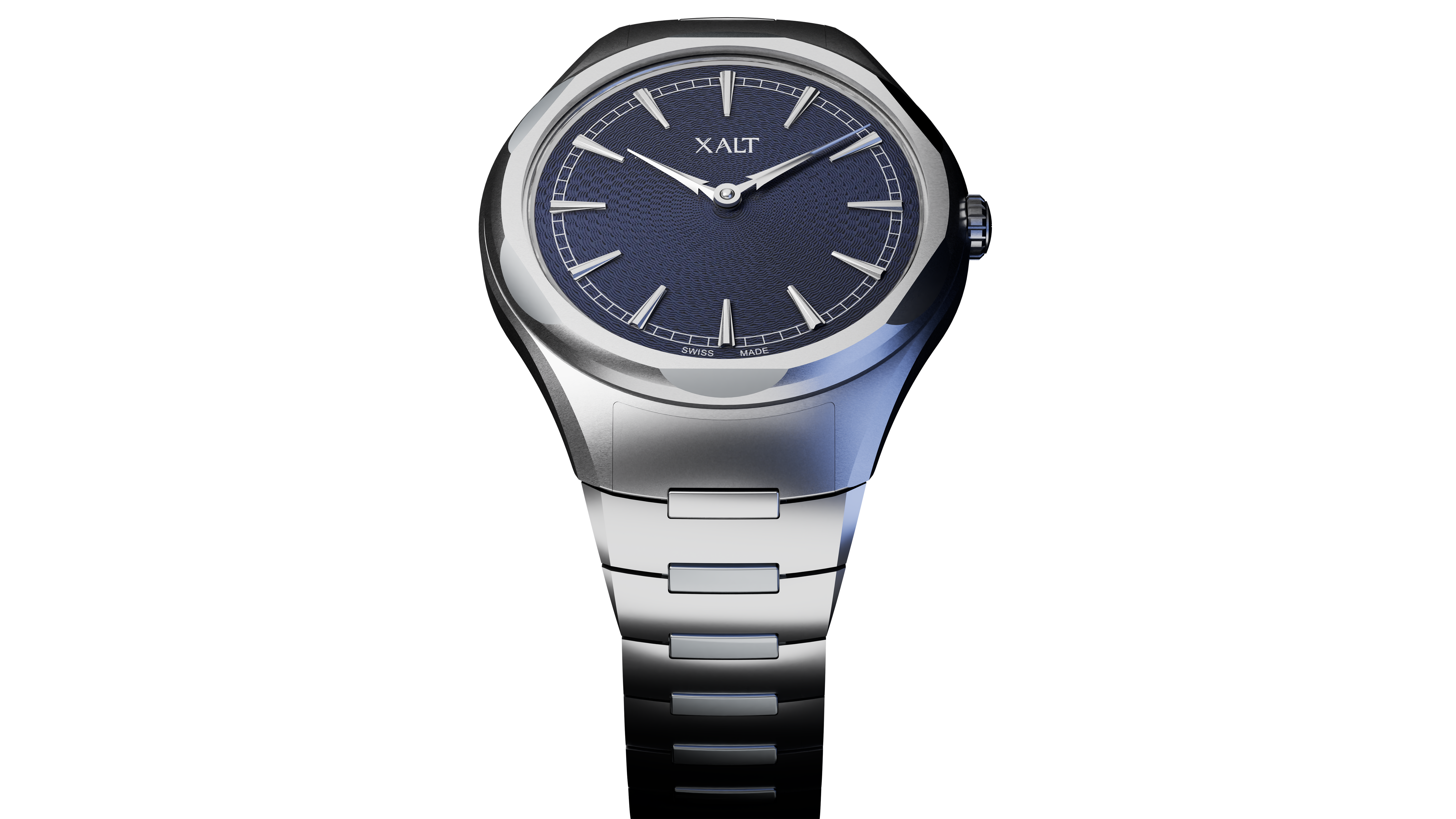 Pre-order Deep Blue Guilloché - Xalt Watches