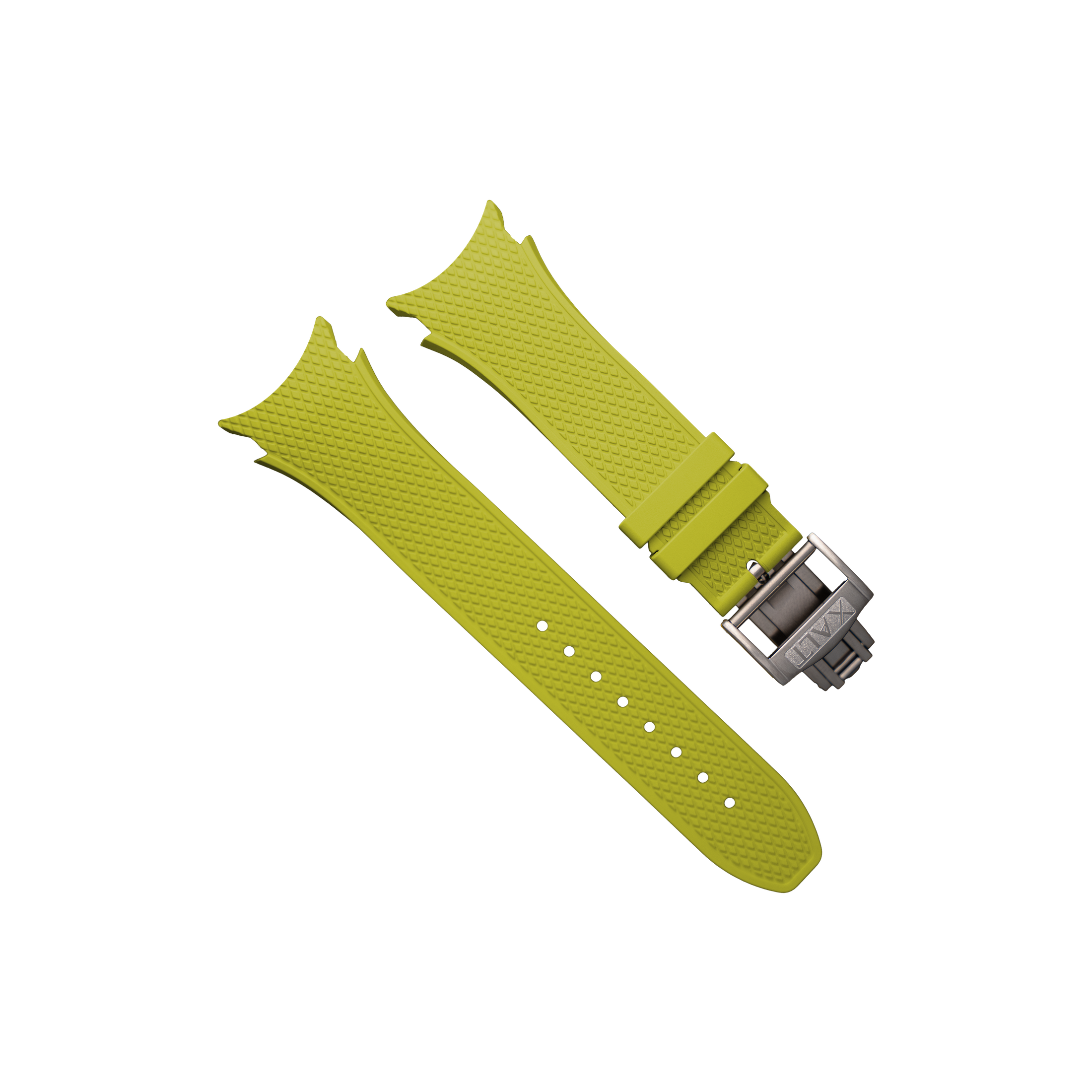 Yellow Rubber Strap - Xalt Watches