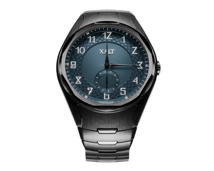 Pre-Order Azure Blue Snailing Guilloché - Xalt Watches